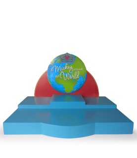 Mickey Around the World Card base (card only)