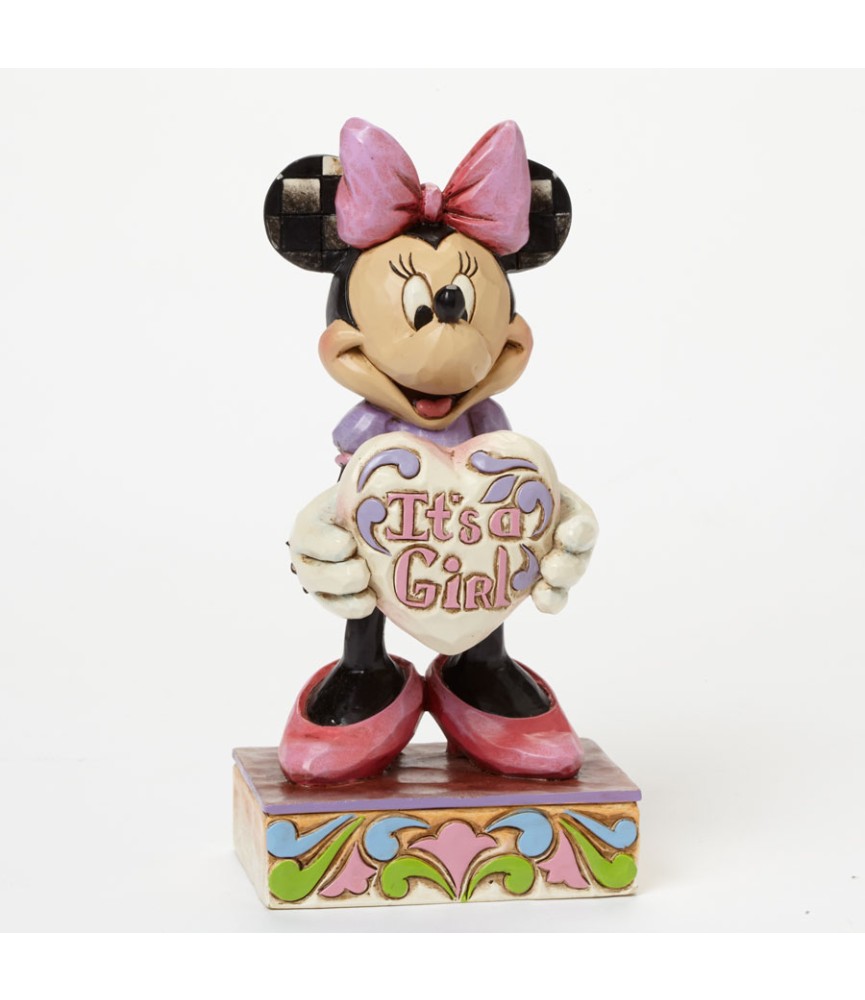 It's a girl: New Baby Girl Figurine