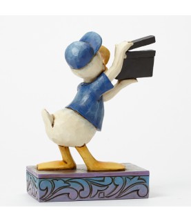 Donald with clap board