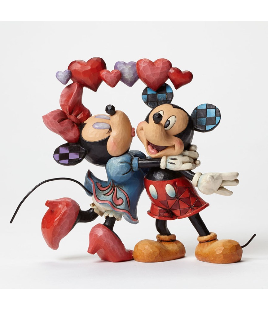 Love is in the air: Mickey and Minnie Mouse