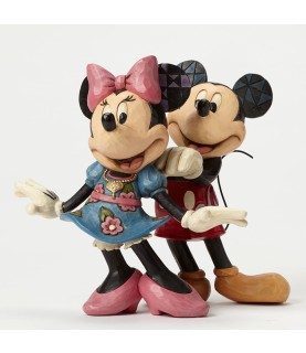 For my sweetheart: Mickey and Minnie Mouse