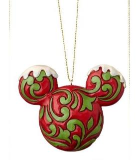 Mickey Mouse Head Hanging Ornament Set