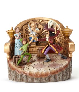 Daring Duel: Peter Pan Carved by Heart
