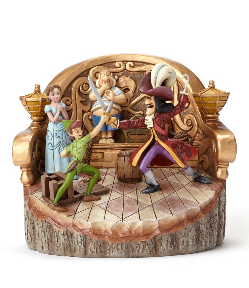 Daring Duel: Peter Pan Carved by Heart