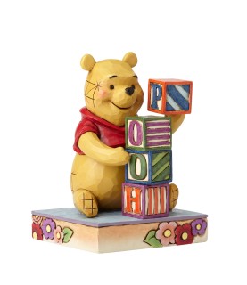 Pooh with Baby Blocks