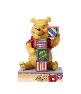 Pooh with Baby Blocks