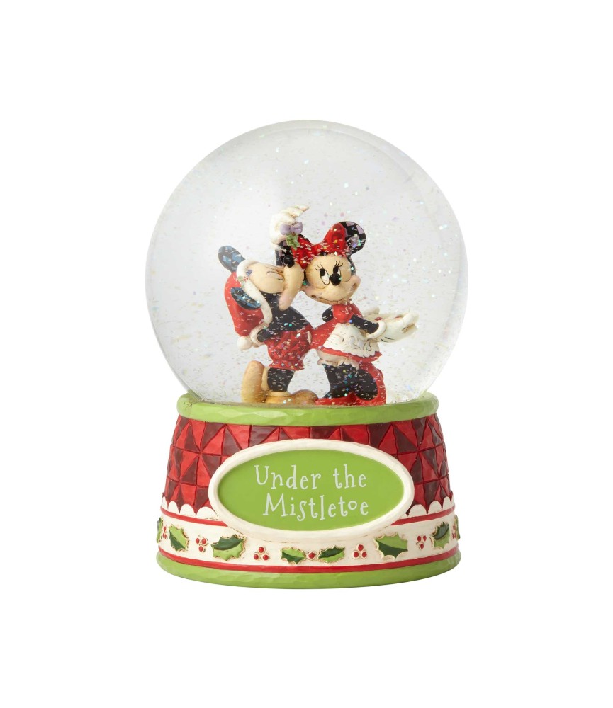 "Under the Misteltoe": Mickey and Minnie Mouse Water Ball