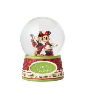 "Under the Misteltoe": Mickey and Minnie Mouse Water Ball