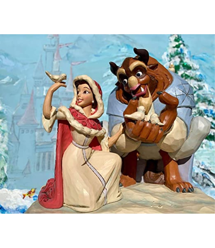 Something There: Belle and Beast white woodland