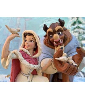 Something There: Belle and Beast white woodland
