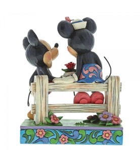 Blossoming Romance: Mickey & Minnie Mouse