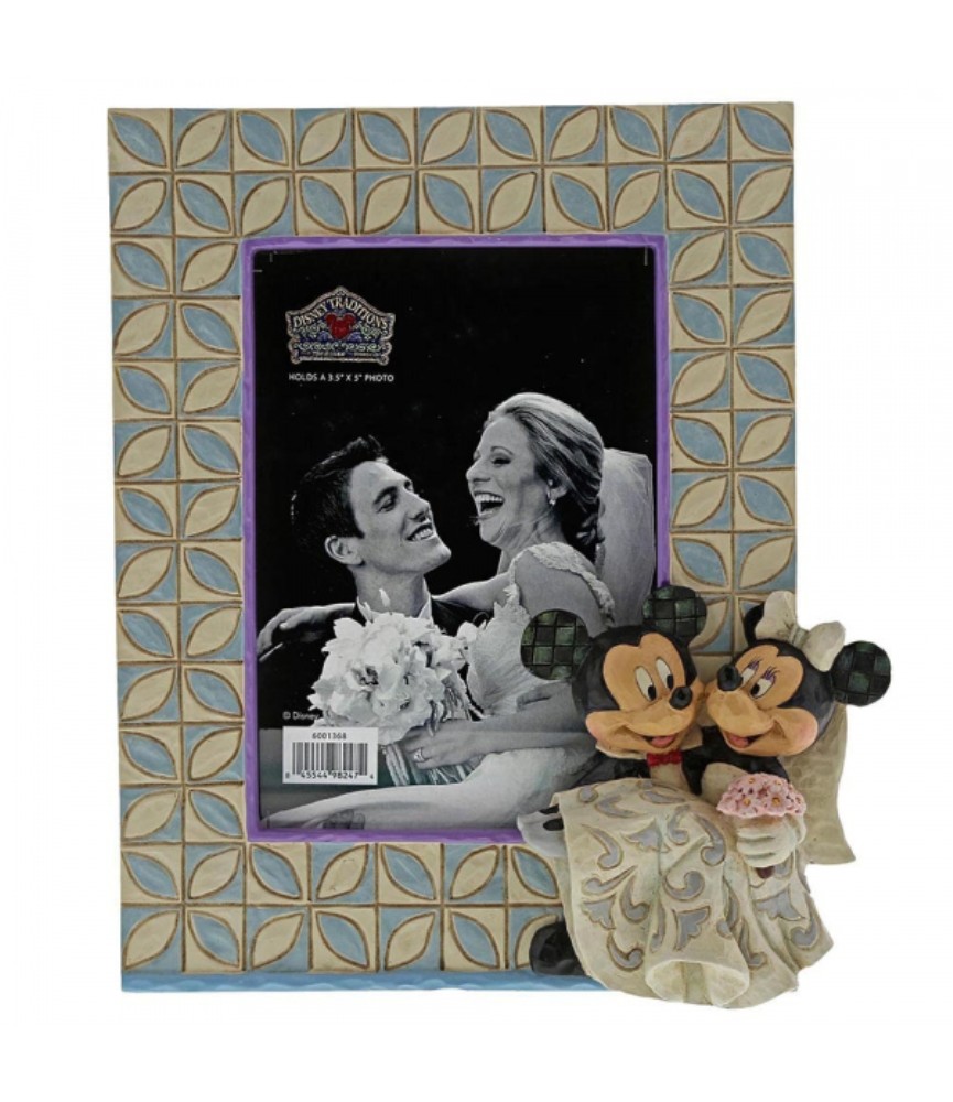 Mickey and Minnie Wedding Photo Frame