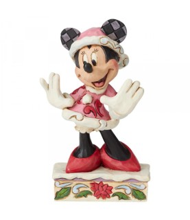 Minnie Christmas Figurine