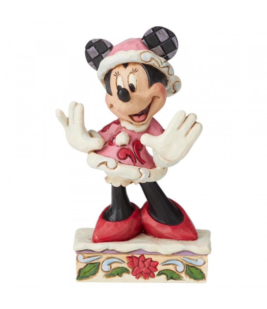 Minnie Christmas Figurine
