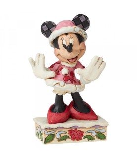 Minnie Christmas Figurine