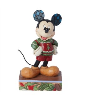 "All decked out": Mickey Mouse in Christmas Sweater (in set with Minnie)