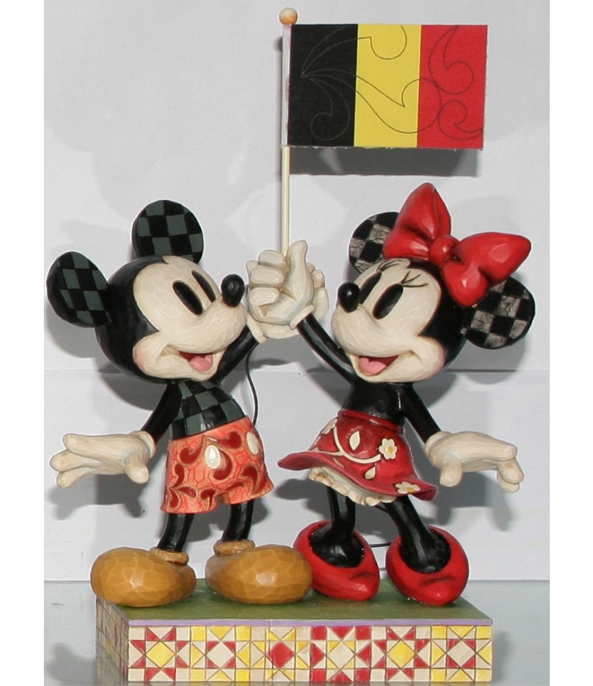 Patriotic Mickey & Minnie (Belgium)