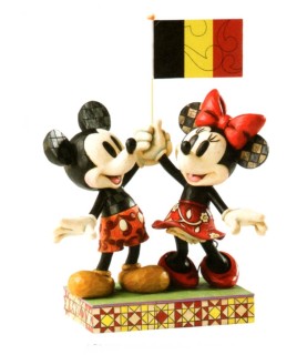 Patriotic Mickey & Minnie (Belgium)