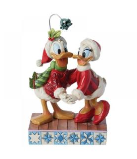 "Merry mistletoe": Donald & Daisy Duck Mistletoe
