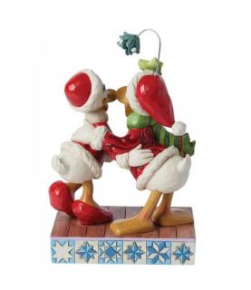"Merry mistletoe": Donald & Daisy Duck Mistletoe