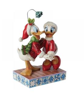 "Merry mistletoe": Donald & Daisy Duck Mistletoe