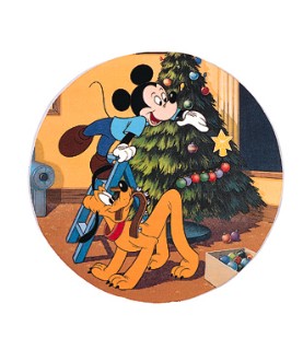 Disc Ornament: Pluto Helps Decorate