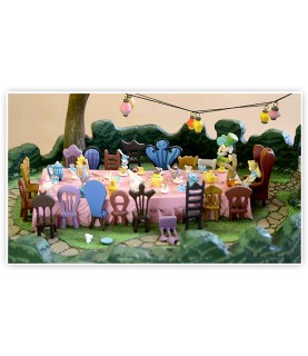 Tea Party Scene: A Tea Party in Wonderland