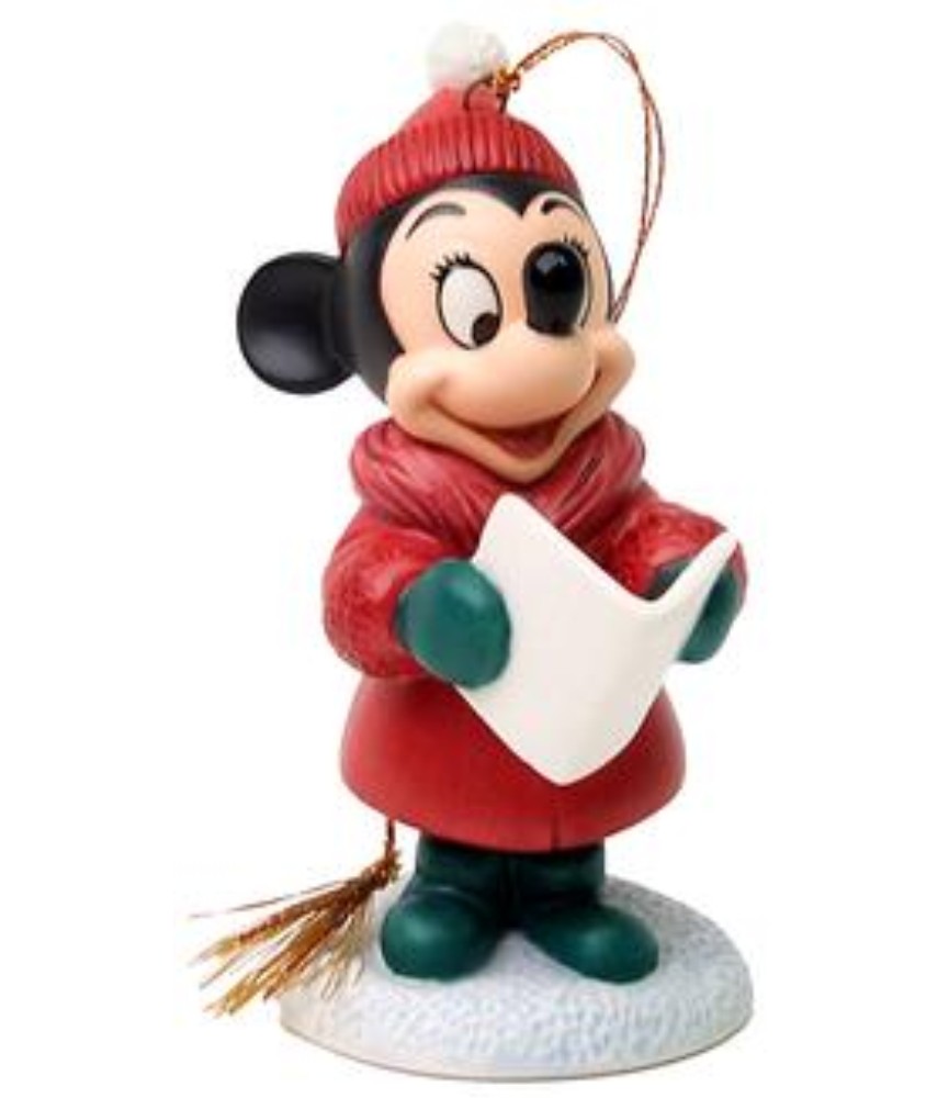 Minnie Mouse Ornament: Caroler Minnie [no box, no cert]