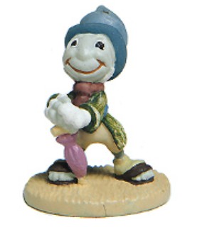 Jiminy Cricket Miniature: Jiminy Crickett (1998 prod only)
