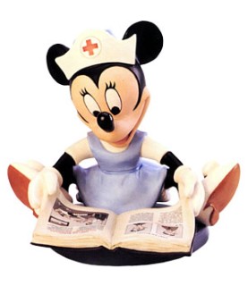 Minnie Mouse: Student Nurse