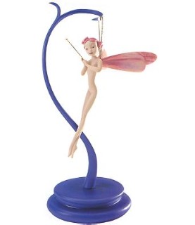 Dew Drop Fairy Ornament: Pretty in Pink