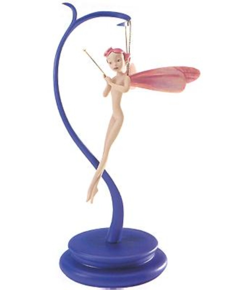 Dew Drop Fairy Ornament: Pretty in Pink