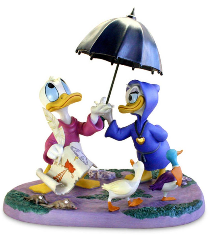 Donald & Daisy: Looks Like Rain (Dealer Display version, NLE2000)