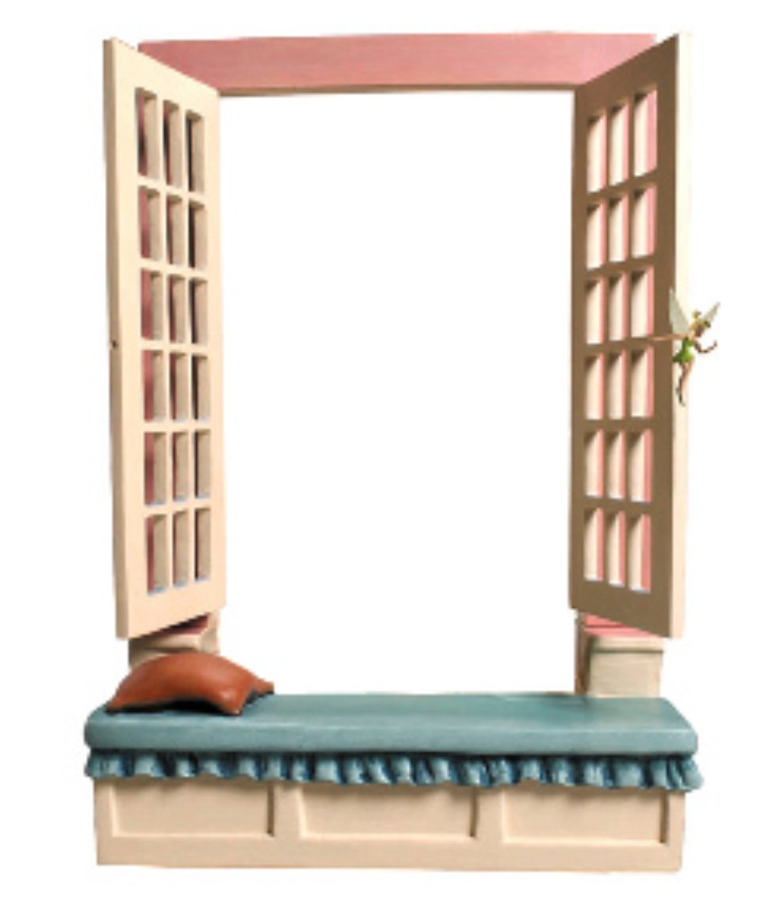 Darling Window Base with Tinker Bell Miniature: Off to Never Land