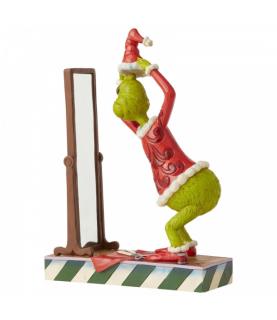 Grinch Getting Dressed in Santa Suit