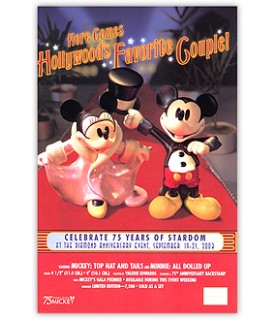 Mickey and Minnie Mouse: Top Hat and Tails  (Mickey) and All Dolled Up (Minnie) (NLE7500)