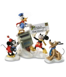 Mickey Mouse, Donald Duck, Minnie Mouse and Pluto: Merry Messengers (NLE2000)