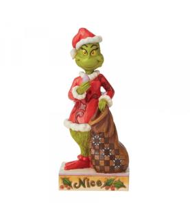 Naughty / Nice Grinch Figurine