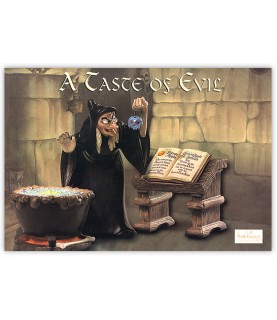 Hag, Cauldron & Table with Recipe Book: Evil to the Core