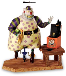 Clown with tearaway face: A Frightful Sight