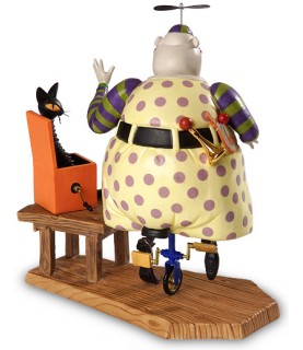 Clown with tearaway face: A Frightful Sight