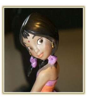 Village Girl: Coy Smile