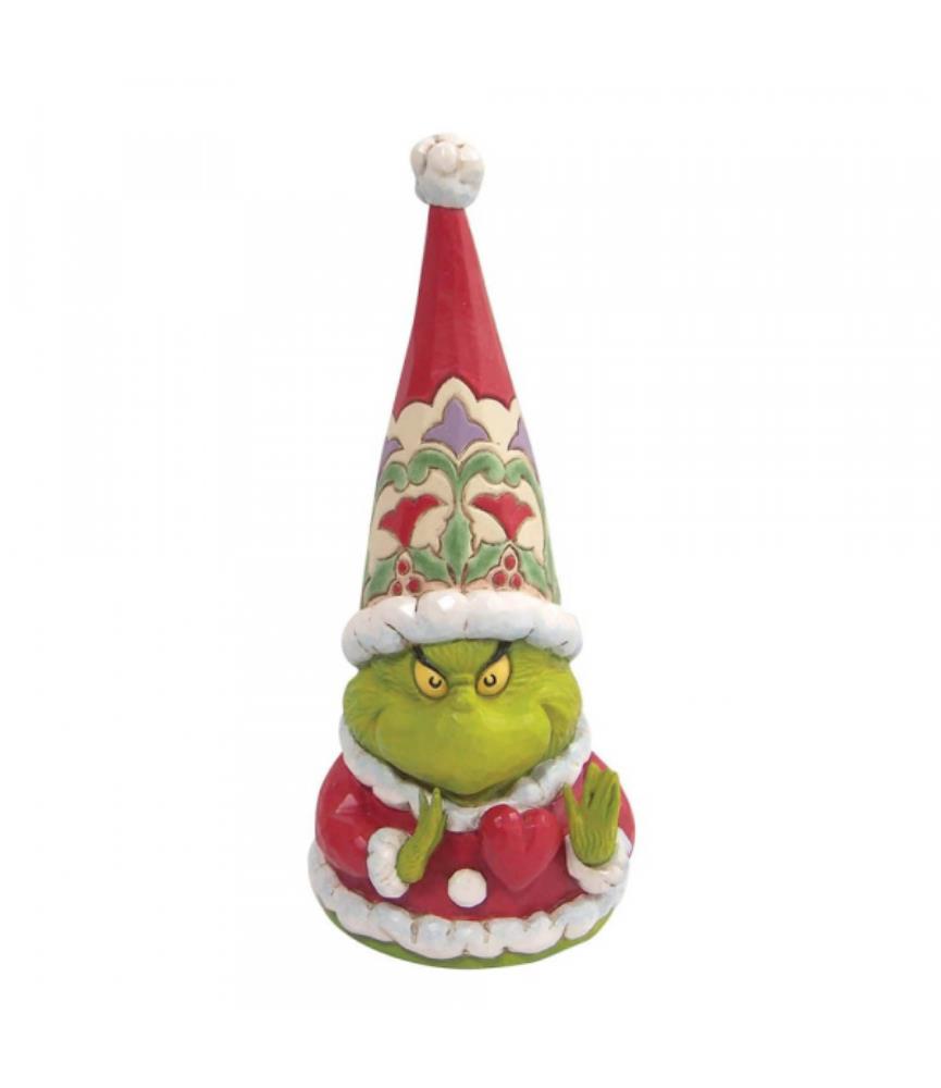 Grinch Heart Gnome