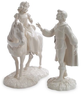 Snow White w/Horse and Prince: And Away to His Castle We'll Go... (Snow White and Horse) To Be Happy Forever, I Know... 