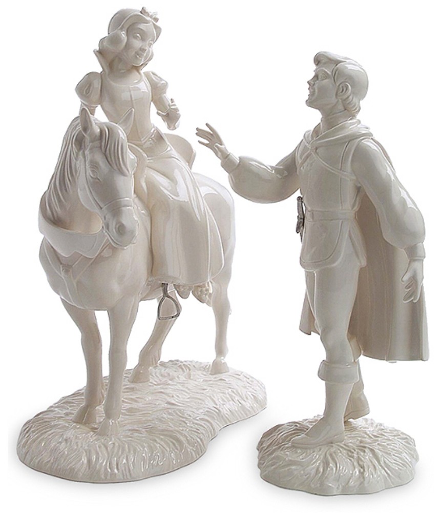 Snow White w/Horse and Prince: And Away to His Castle We'll Go... (Snow White and Horse) To Be Happy Forever, I Know... 