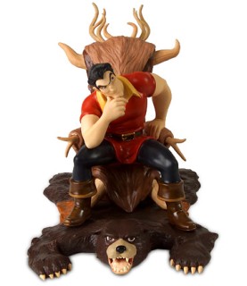 Gaston in the Antler Chair: Scheming Suitor