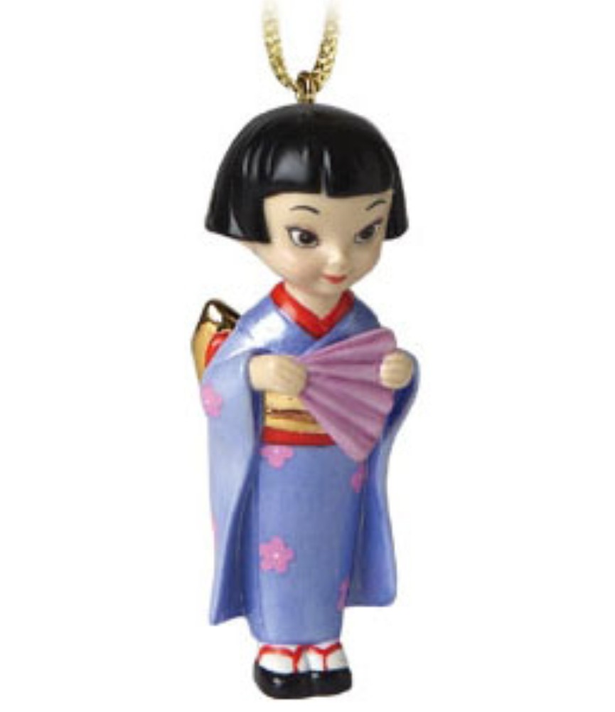 Japan Small World Ornament: Oneesama (Honorable Sister)