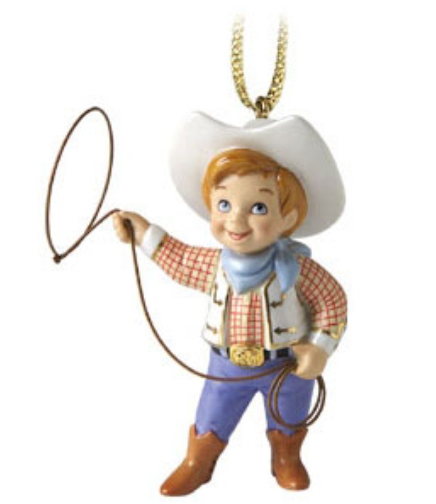 U.S.A. Small World Ornaments: Howdy, Pardner