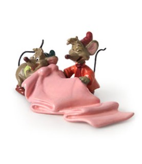 Jaq & Gus Miniature with Ribbon: Tiny Tailors