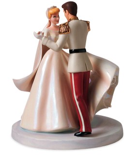 Cinderella & Prince Charming Cake Topper: Happily Ever After